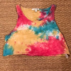 Tie-Dye Crop Top